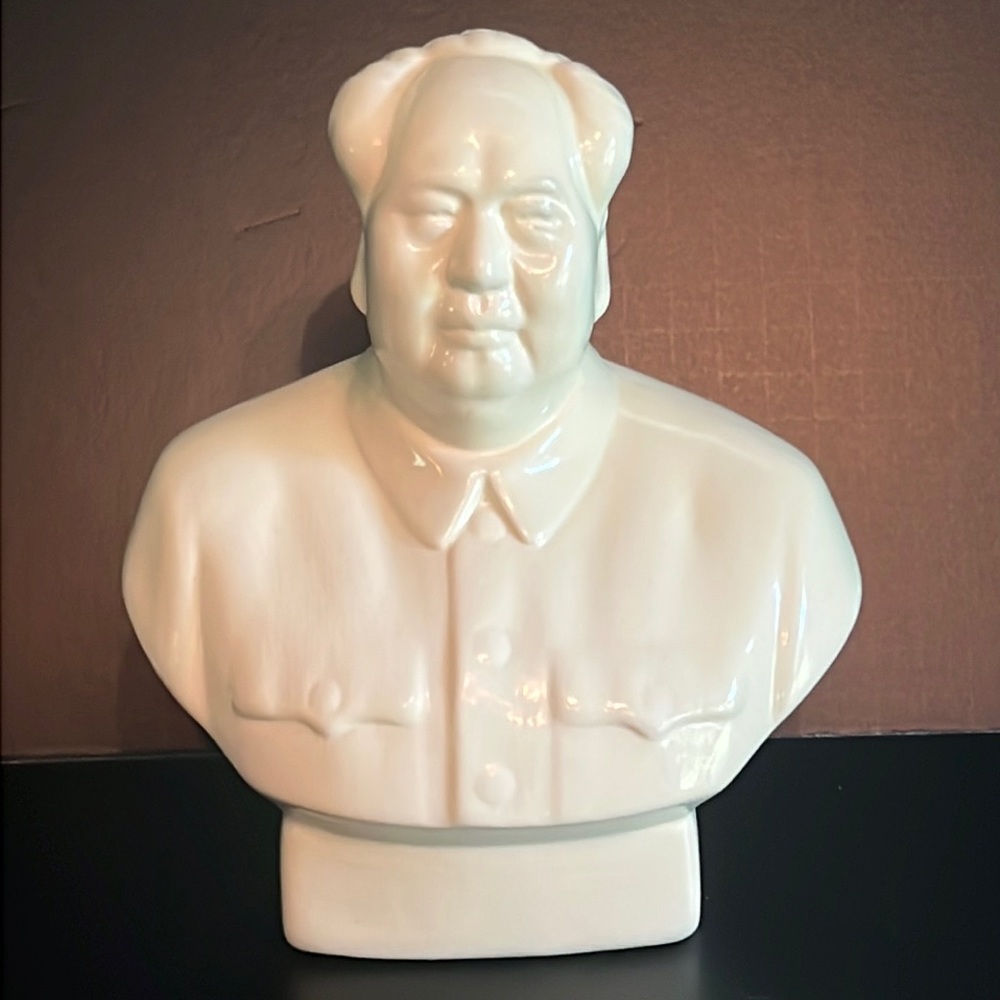 Design Ideas Mao piggy bank–glazed ceramic Chinese Chairman Mao-NWT